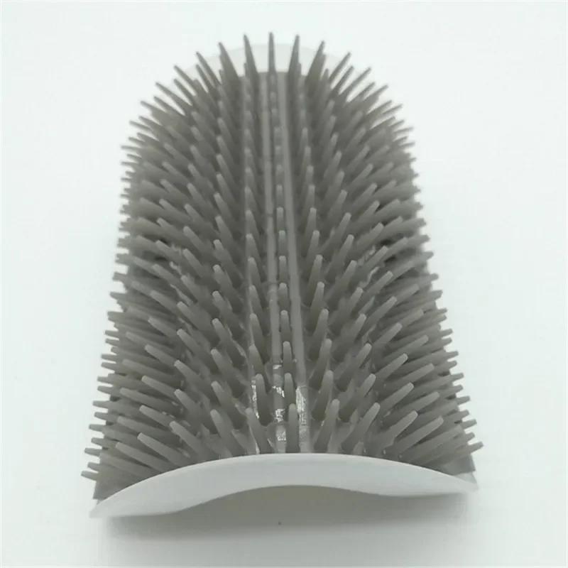 Corner Cat Brush Pet Comb Play Toy Plastic Scratch Bristles Arch Massager Self Grooming Scratcher Cats Toys