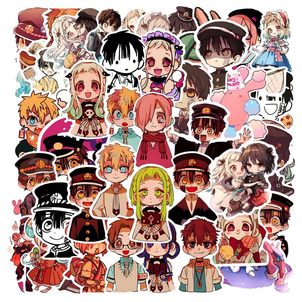 Toilet-Bound Hanako-kun Stickers, Nene Merch: Notebook, Skateboard, Water Bottle, Planner, DIY Decor