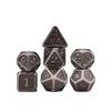 RPG Dice Paladin Armor Set of 7 Metal Dice