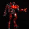 Figura Pacific Rim Edição Deluxe Light Crimson Typhoon Figuras de Ação Light Typhoon Gipsy Danger Iluminação Decoração Anime 20cm