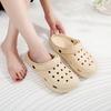 Summer New Thick Soled Casual Simple Comfortable Soft Breathable Cloud Feeling Indoor Home Outdoor Beach Hexagonal Hole Hole Shoes