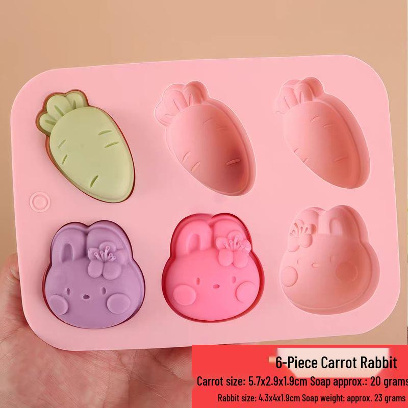 Silicone Soap Mold Making Set for DIY and Children's Homemade Breast Milk Soap