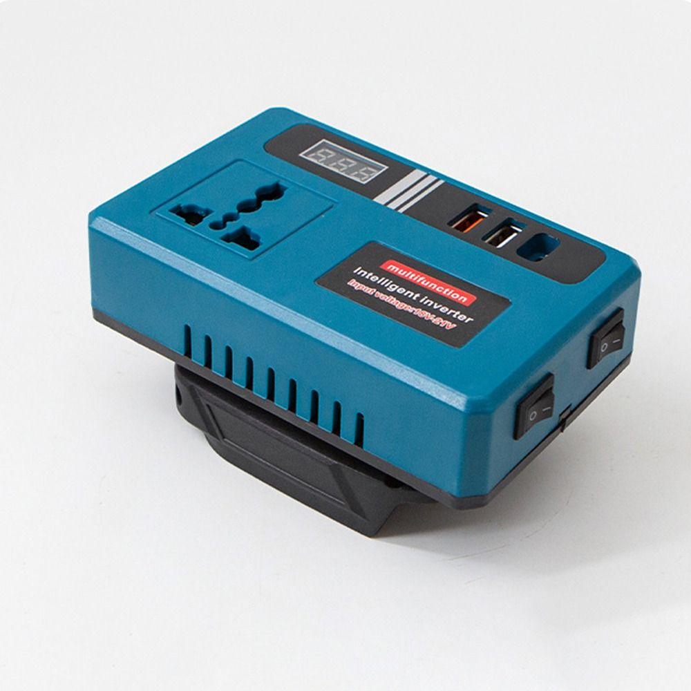 DC 21V To AC 180V-220V 120W Portable Power Inverter Battery Inverter Adapter