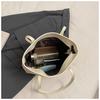 Spring and summer large-capacity commuter woven bag women's new lazy style fashion portable shoulder armpit
