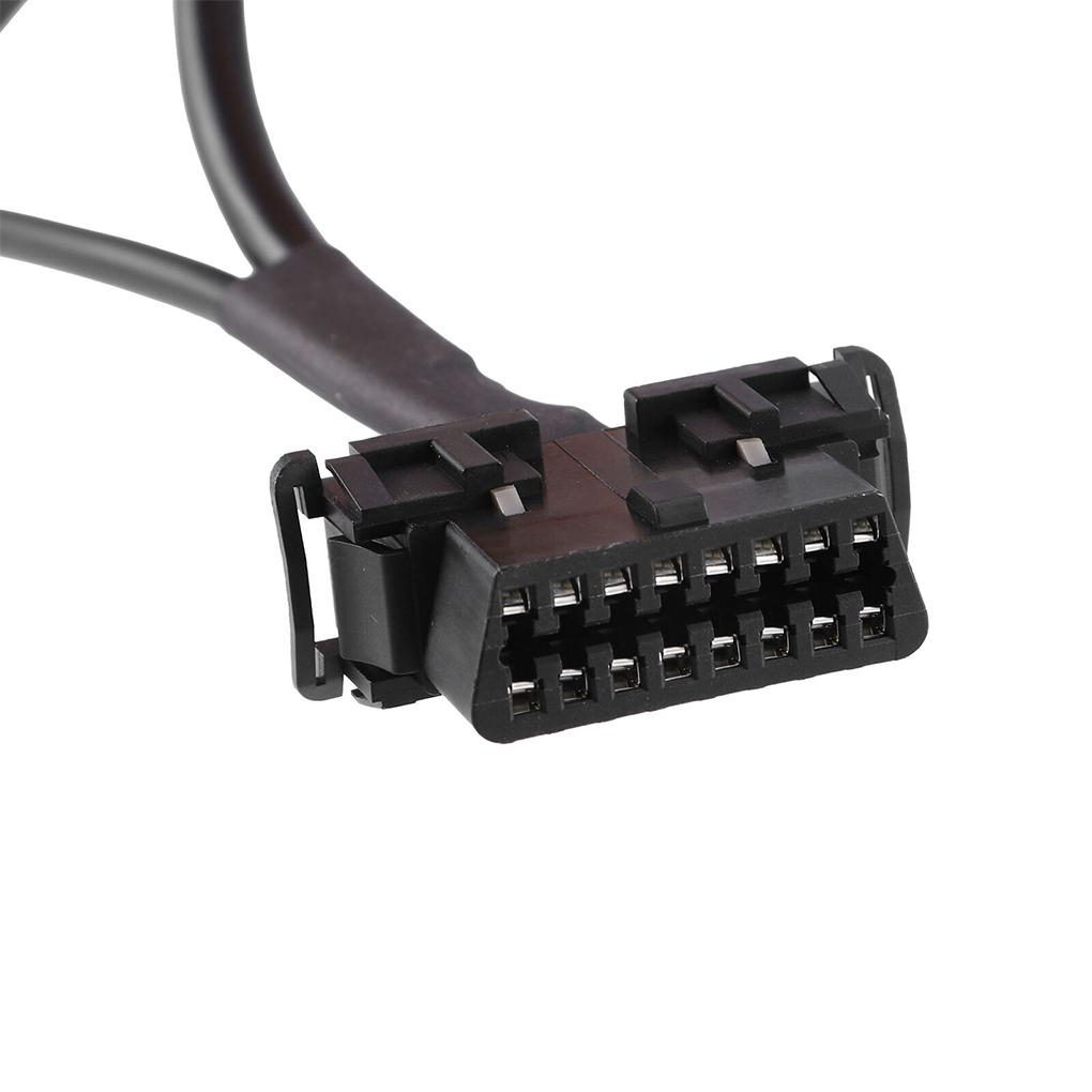 OBDII Extension Cable Solution For Diagnostic Troubleshooting Diagnostic Connector Cable Bypass Cable Adapter OBD OBDII