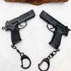 Portachiavi Giocattolo Pistola Decorativo Novità: Ciondolo Staccabile e Realistico