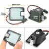 2PCS  LED Side Rearview Mirror Floor Ground Lamp Puddle Welcome Light For Mondeo MK4 Focus Dopo Escape C-Max Side Light