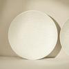 Premium Texture White Ceramic Plate Light Luxury Tableware Plate Plate Household Vegetable Plate Pasta Plate Steak Plate