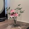 Frame Bloemenvaas Transparante Plastic Bloemenhouder Moderne Minimalistische Decoratieve Vaas voor Huis Bureau Boekenkast Tafel Decor Verhuiscadeaus