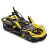 1:24 BOLIDE Atlantic Toy Car Model Alloy Diecast Sound Light Pull Back Doors Opened Vehicle Models Toys for Kids Gift Collection