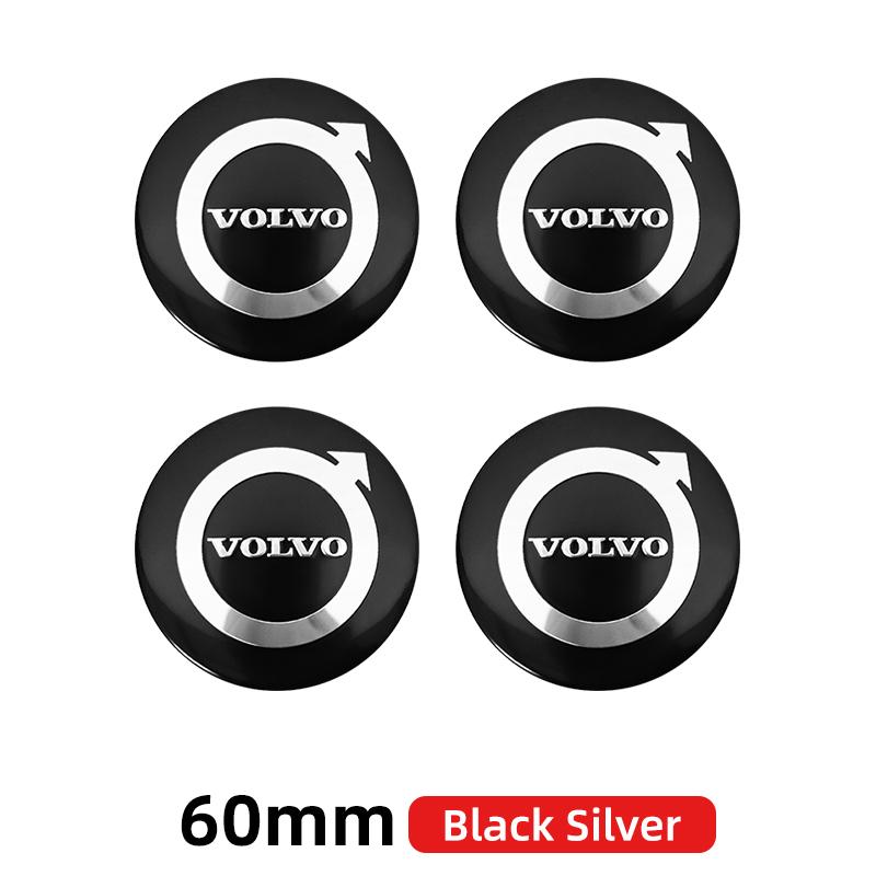 56mm 60mm 65mm Car Wheel Center Emblem Hub Caps Sticker For Volvo XC90 V90 V60 XC60 V40 S80 S60 S90 C40 XC40 V70 XC70 C70 EX90