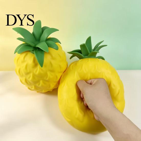 Stress Relief Squeeze Toys Anti-stress Duck Fidget Toys, Cute Pineapple Peanut Decompression for Kids Adults, Slow Rising Relievers Soft Rebound