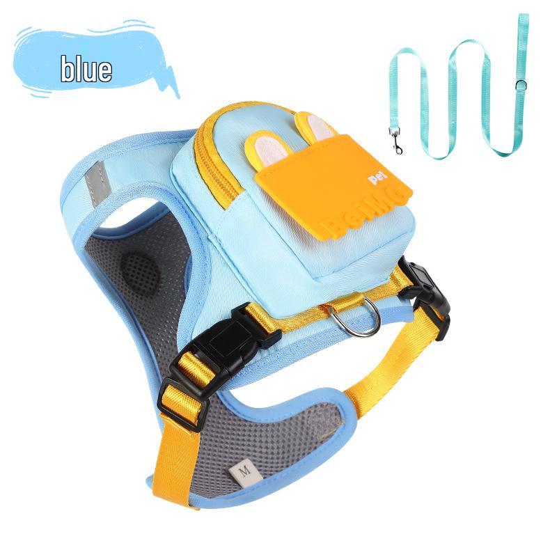 Pet Cartoon Self-Backpack: Small Dog/Cat Outdoor Travel Carrier