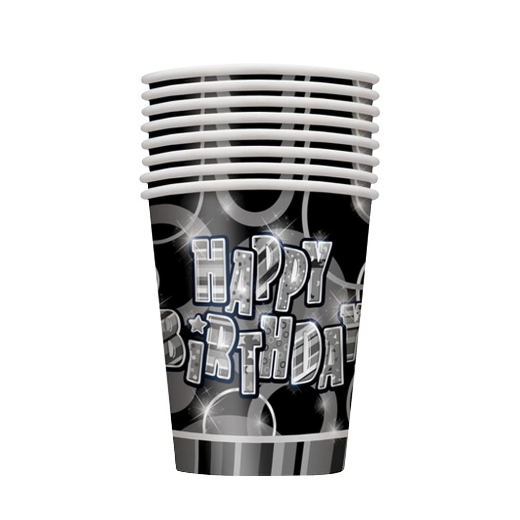 Unique Party 8 Happy Birthday Party Cups