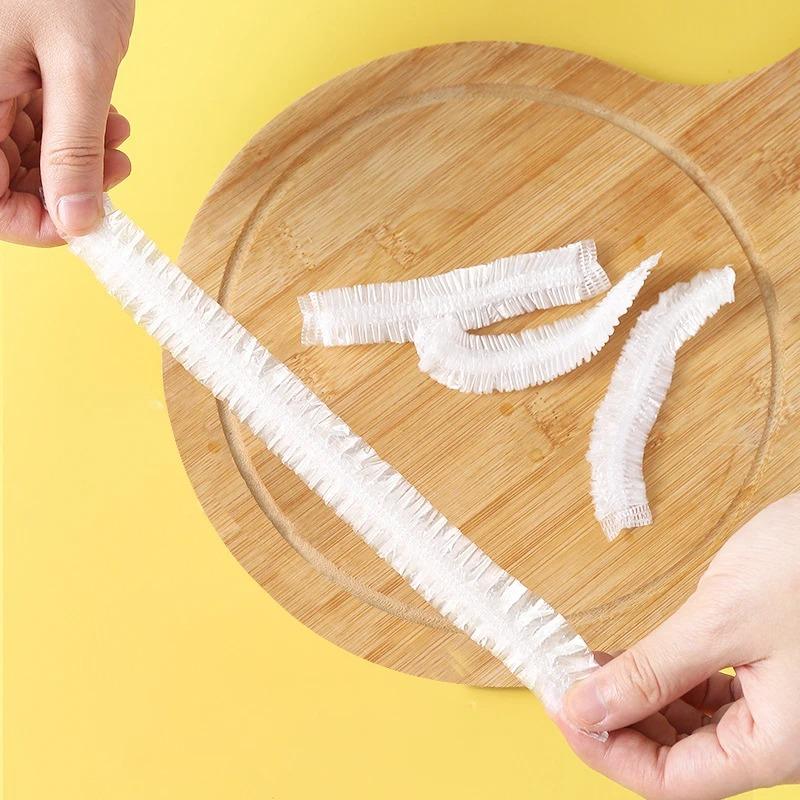 Jednorázový kryt na potraviny Saran Wrap Kryt na misku Potravinářský Sáček na uchovávání čerstvosti Kuchyňské úložné doplňky