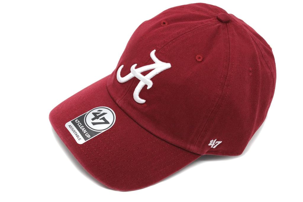47 Brand Seven Cap 47 CLEAN UP NCAA College University of Alabama (Forty Brand)