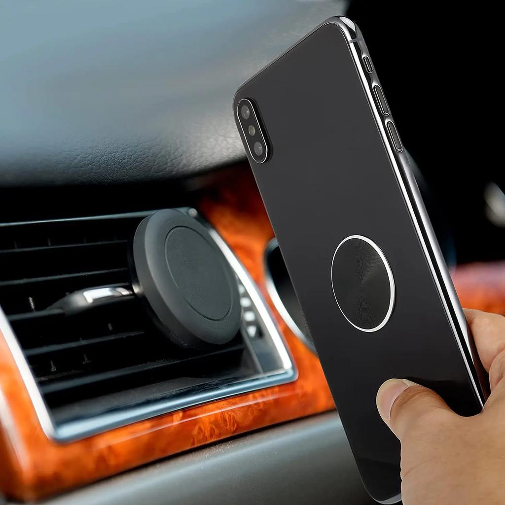 Magnetic Metal Plate Disk For Magnetic Car Phone Holder Universal Strong Magnet Iron Sheet Sticker For Mobile Phone Stand Mount