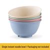 Eco-Friendly Wheat Straw Tableware Set: Portable Fork, Spoon, Chopsticks (3-Piece) + Cup, Bowl, Plate (6-Piece) - Ideal Promotional Gift