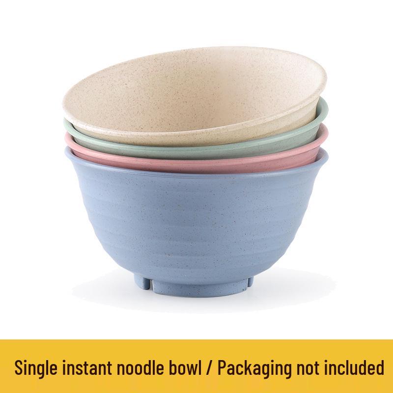 Eco-Friendly Wheat Straw Tableware Set: Portable Fork, Spoon, Chopsticks (3-Piece) + Cup, Bowl, Plate (6-Piece) - Ideal Promotional Gift