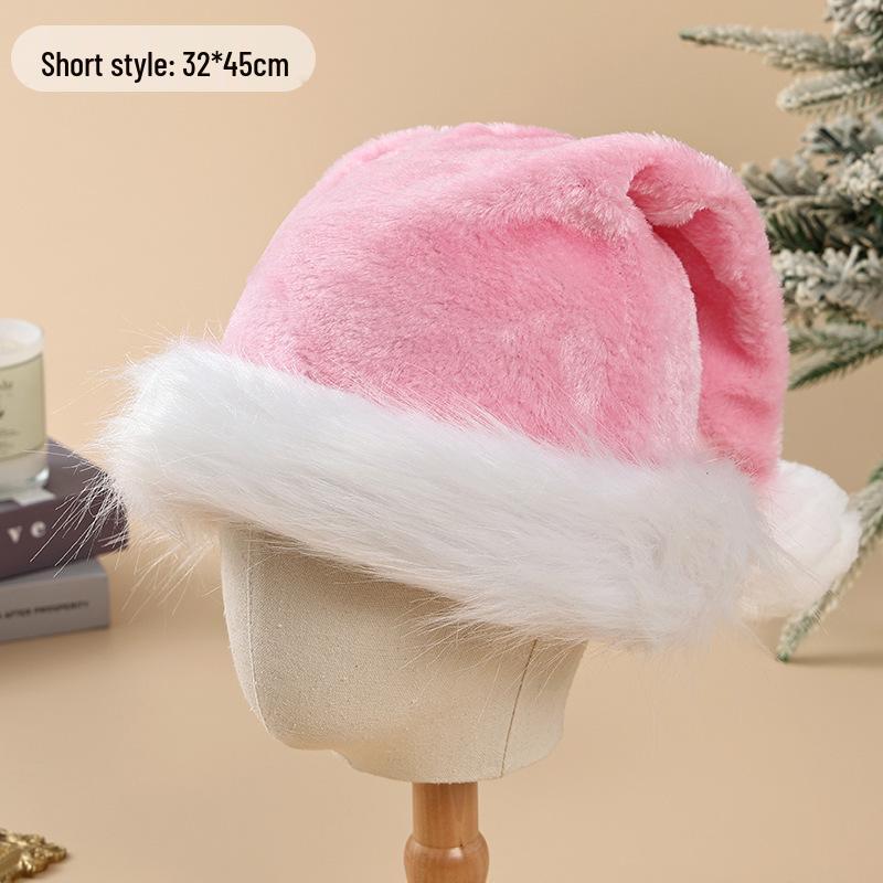 Christmas Plush Hat for Adults & Kids - Party Costume & Festival Decoration