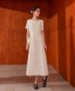PIGMENT Shirred Long Belted Back Dress (Kyop2603023)