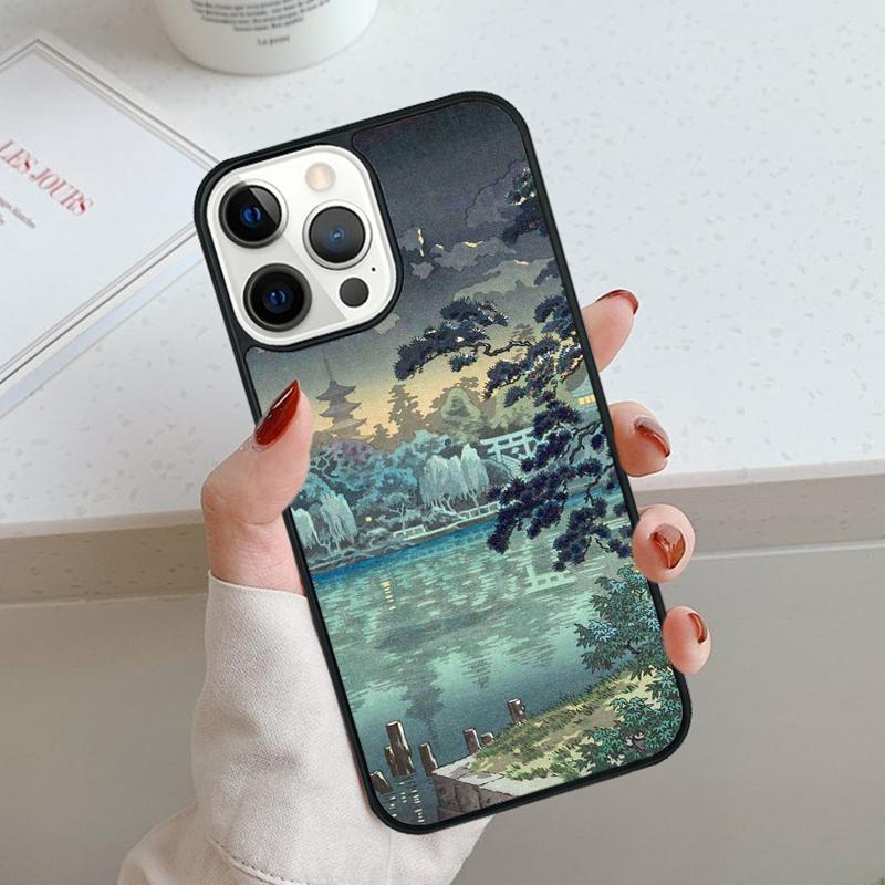 Ukiyo-e Japanese Style Art Painting Phone Case For iPhone 17 Air 11 12 13 14 15 16 Pro Max Cover For iPhone 17 Air Max Plus