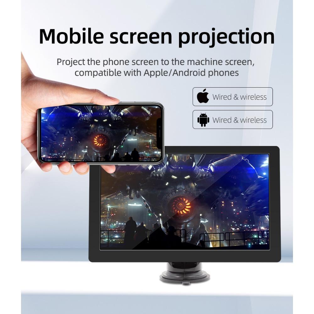 Reakosound 9" Smart Display Wireless CarPlay and Android Auto Smart Screen AI Voice Netflix YouTube Support 2 Easy To Install Brackets