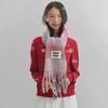 Mini Cotton Candy Check Scarf (MAGDSC04MPK)