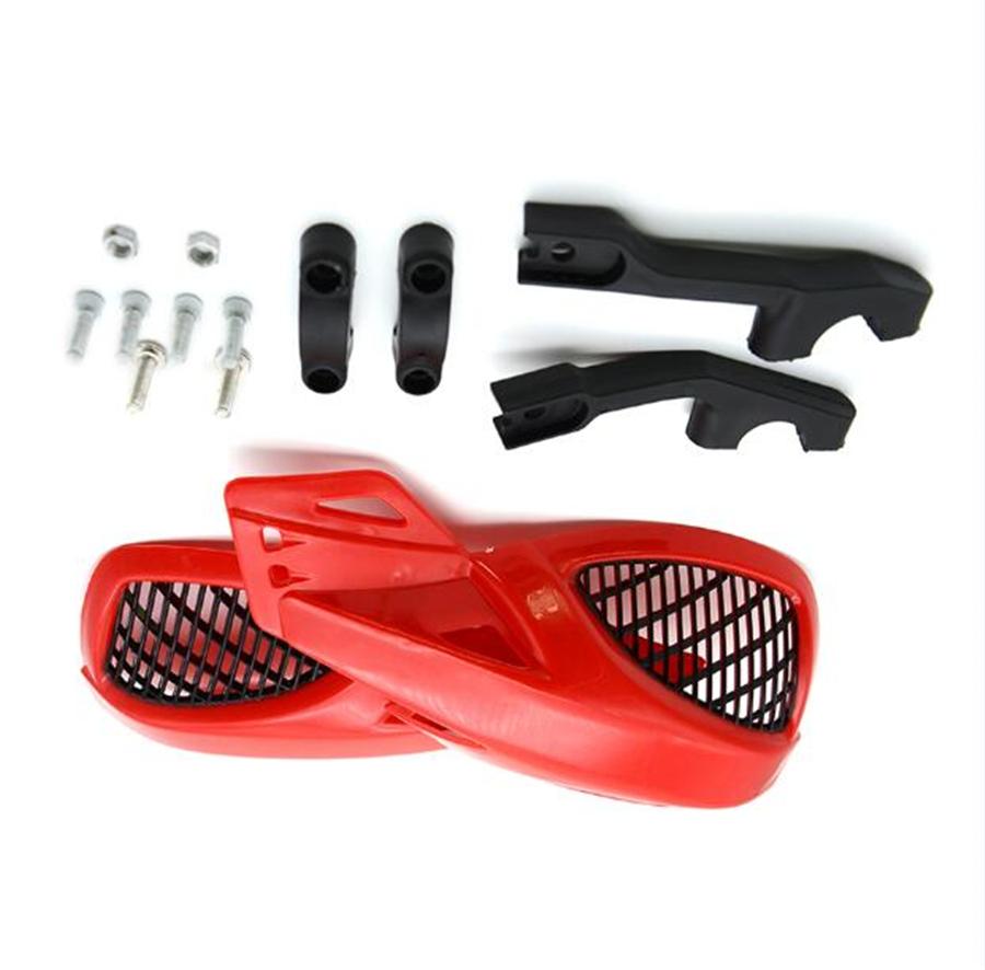 2x Left&Right Motorcycle Hand Guard with Mounting Kits For 7/8" Steel Handlebar