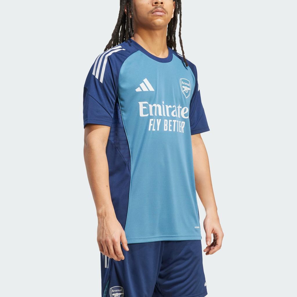 Adidas Arsenal SFS 25/26 Round Neck Fashion Comfortable Short Sleeve Football Shirt Unisex Tops JJ1788