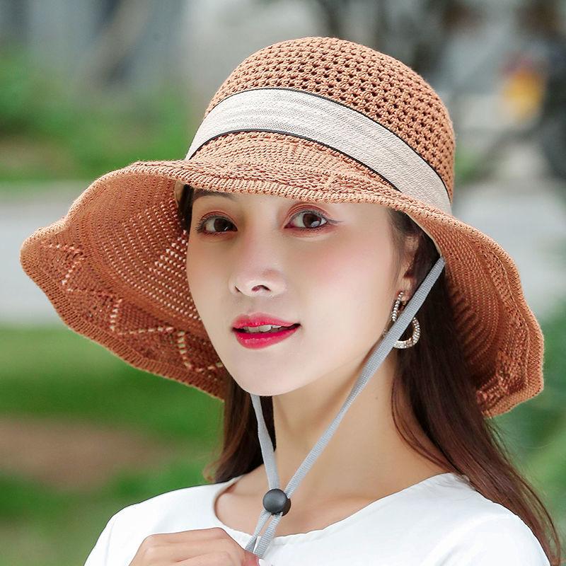 Pălărie Pliabilă Pălărie de Soare de Vară pentru Femei Pălărie de Soare pentru Femei Pălărie Găleată cu Bor Mare Pălărie de Soare pentru Exterior