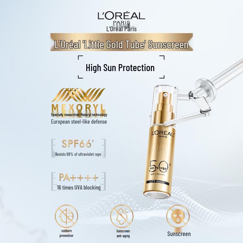 L'Oréal Small Gold Tube Sunscreen