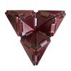 3D Printed Stress Relief Cube Toy Brain Teaser Deformable Puzzle Cube Desk Toy Teens Adults Calming Decompression Flipping Sensory Toy