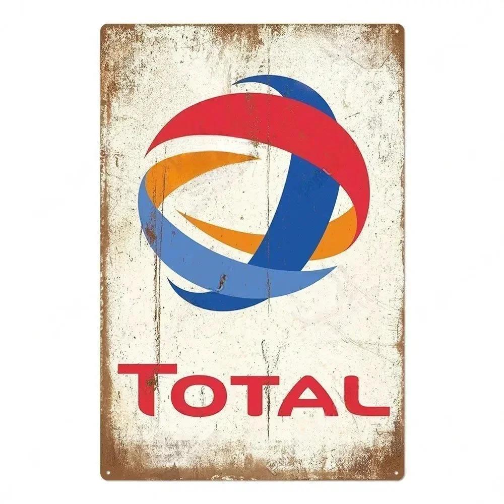 Engine Oil Vintage Signs & Poster Metal Signs:Decorative Plaques for Wall Decoration In Garage,Gas Stations,Man Caves,Clubs,Bars