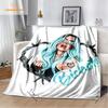 Karol G Bichota Blanket Personalized Warm Plush Cozy Home Girl Throw Blanket for Beding Comfortable Couch Lightweight Blanket