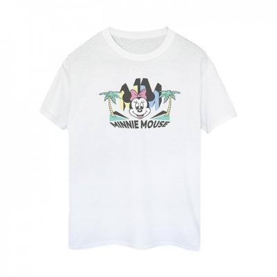 Womens/Ladies Minnie MM Palm Cotton Boyfriend T-Shirt