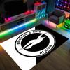 Brighton & Hove Albion Football Design Crystal Velvet Carpet Cozy Non?Slip Printed Rug For Bedroom Living Room Entrance