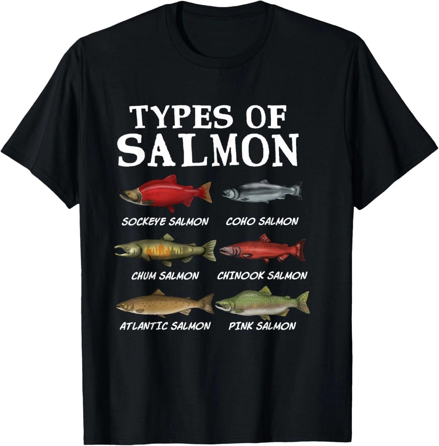 

Types Of Salmon Gift Unisex T-Shirt S