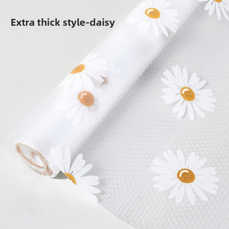1 Roll Waterproof Cabinet Lining - Easy To Clean Plastic Pad, Waterproof, Oil Resistant, Slip Resistant and Durable Shelf Lining | Can Be Cut