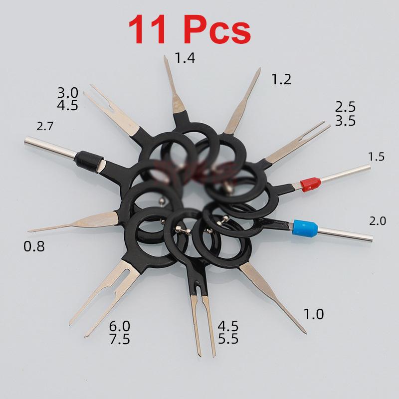 36/18/11/3 Pcs Car Plug Terminal Removal Tool Pin Needle Retractor Pick Electrical Wire Puller Hand Tools Kit