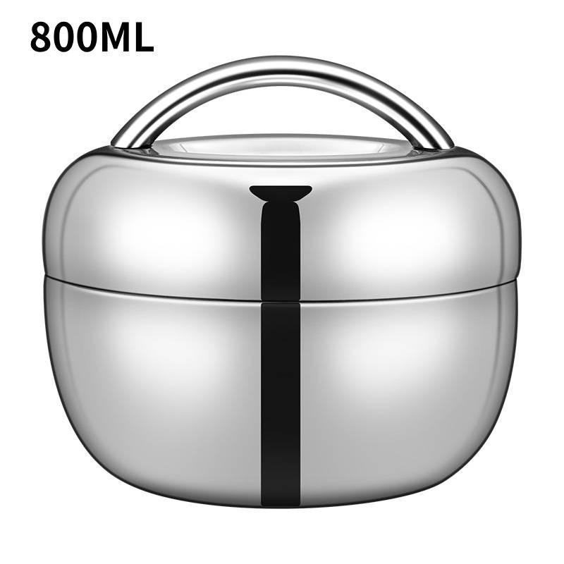 

Термос для горячей еды из нержавеющей стали, ланч-бокс, термос, вакуумная термоизолированная коробка для ланча 800ml