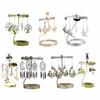 Candle Carousel Topper Rotating Tealight Topper Spinning Carousel Tealight Decoration for Centerpiece Mantel Table Decoration