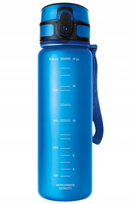 AQUAPHOR 1 filter bottle, water filter cartridge, 08 L, blue