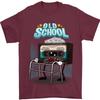 Old School 80s Music Cassette Retro 90s Unisexs TShirt 100 Cotton