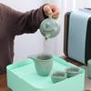 Ge Kiln Ru Porcelain Portable Kung Fu Tea Set
