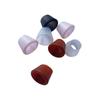 Silicone Tennis Racket Handle End Guard Cap Antislip Shock Absorber Protective Sleeve Durable Easy Install for Sports Competitio
