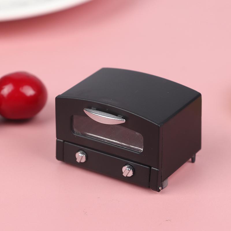 1Pc Simulation Mini Oven 1:12 Dolls Houses Miniature Furniture Accessories