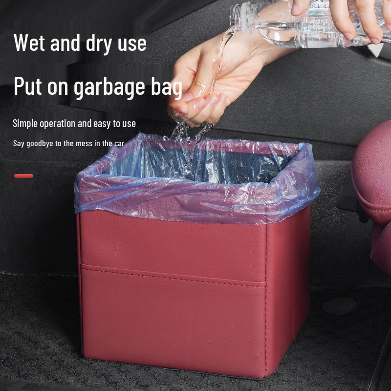 Zhiji LS6/L6 & LS7/L7 Foldable Car Trash Can & Interior Storage Organizer