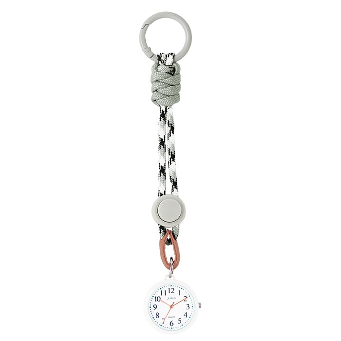 Strap Carabiner Backpack Gray J-AXIS Watch, Paracord-Style Watch, Watch, Carabiner, Paracord-Style Bag, CF2C0032, Women s, Men s, Unisex,