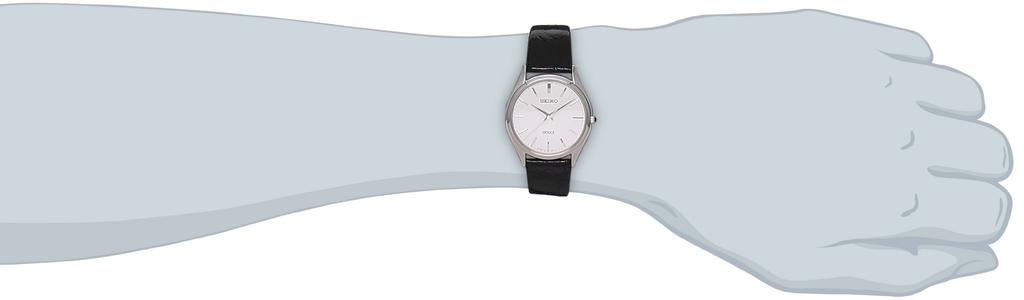 Dolce Pair Kvarts Safirglass Innvendig belegg SACM171 Svart [Seiko Watch] Anti-reflekterende menn